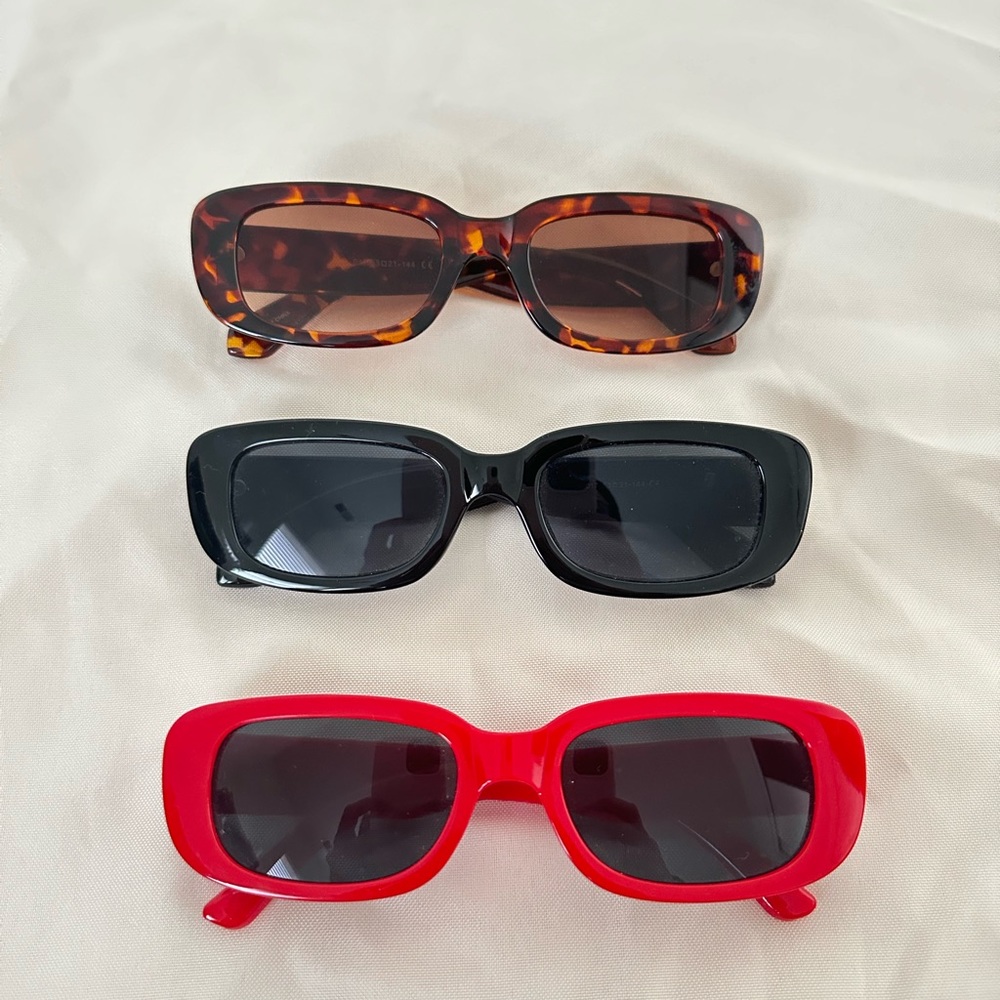 Pack of 3 Sunglasses ♥️🖤🤎